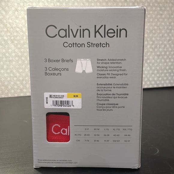 🆕Calvin Klein Cotton Stretch x3 - Picture 2 of 2